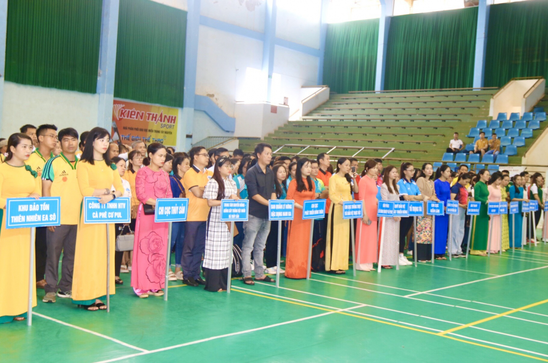 Khai mạc Hội thao Công đoàn ngành NN-PTNT tỉnh lần thứ XXV, năm 2023